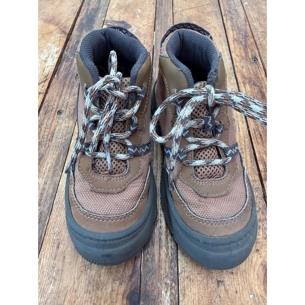 OshKosh B'gosh Kids Size 12 Hiking Boots Trail Gorpcore Outdoor Brown Rugged